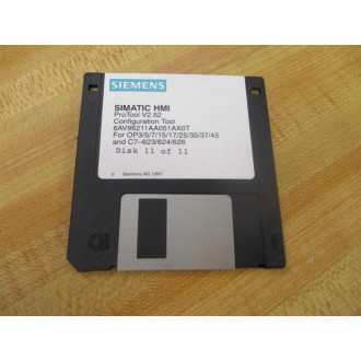 Siemens 6AV96211AA051AX07 SIMATIC HMI ProTool V2.52 (Pack of 11) - New No Box