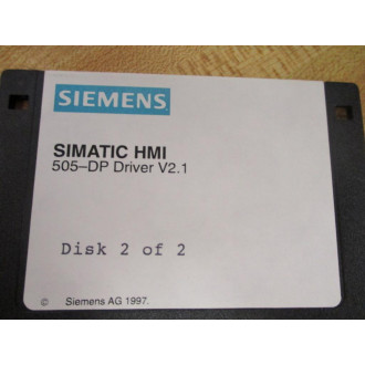 Siemens HMI 505-DP SIMATIC HMI 505-DP Driver V2.1 (Pack of 2) - New No Box