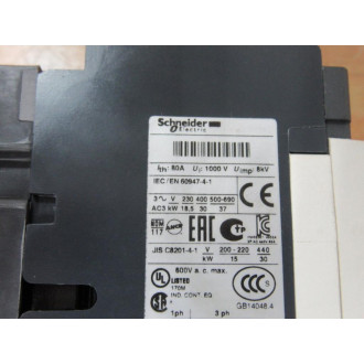 Schneider LC1D65B7 Contactor - New No Box