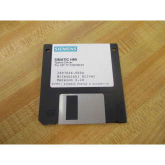 Siemens 2807604-0004 SIMATIC HMI Native Dirver 28076040004