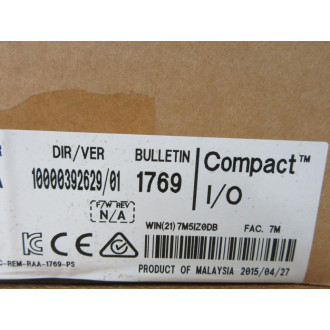 Allen Bradley 1769-PA4 Power Supply 1769PA4 Ser.A
