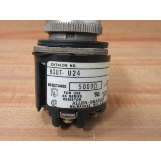 Allen Bradley 800T-U24 Potentiometer Series P 5000Ω - Used