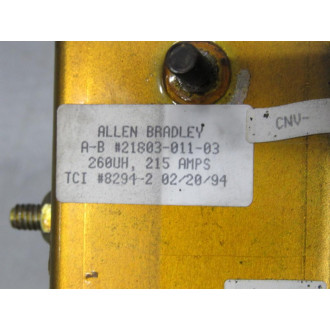 Allen Bradley 21803-011-03 Transformer 2180301103 HD - Used