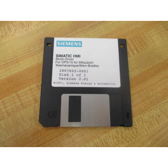 Siemens 2807602-0001 SIMATIC HMOI Block Driver 28076020001 - New No Box