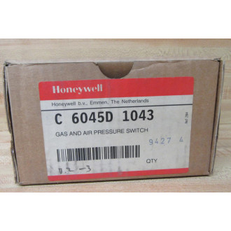 Honeywell C6045D-1043 Pressure Switch C6045D1043