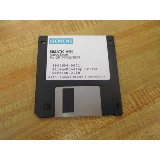 Siemens 2807604-0001 SIMATIC HMI Native Driver 28076040001 - New No Box