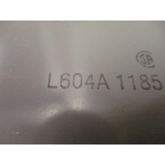 Honeywell L604A 1185 Tradeline Pressuretrol L604A1185