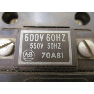 Allen Bradley 702-AOC93 Contactor 702-A0C93 - New No Box