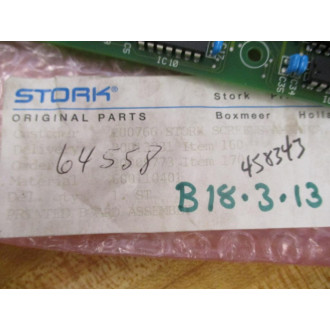 Stork 600110401 Circuit Board Assy 6.001.104.01 - New No Box
