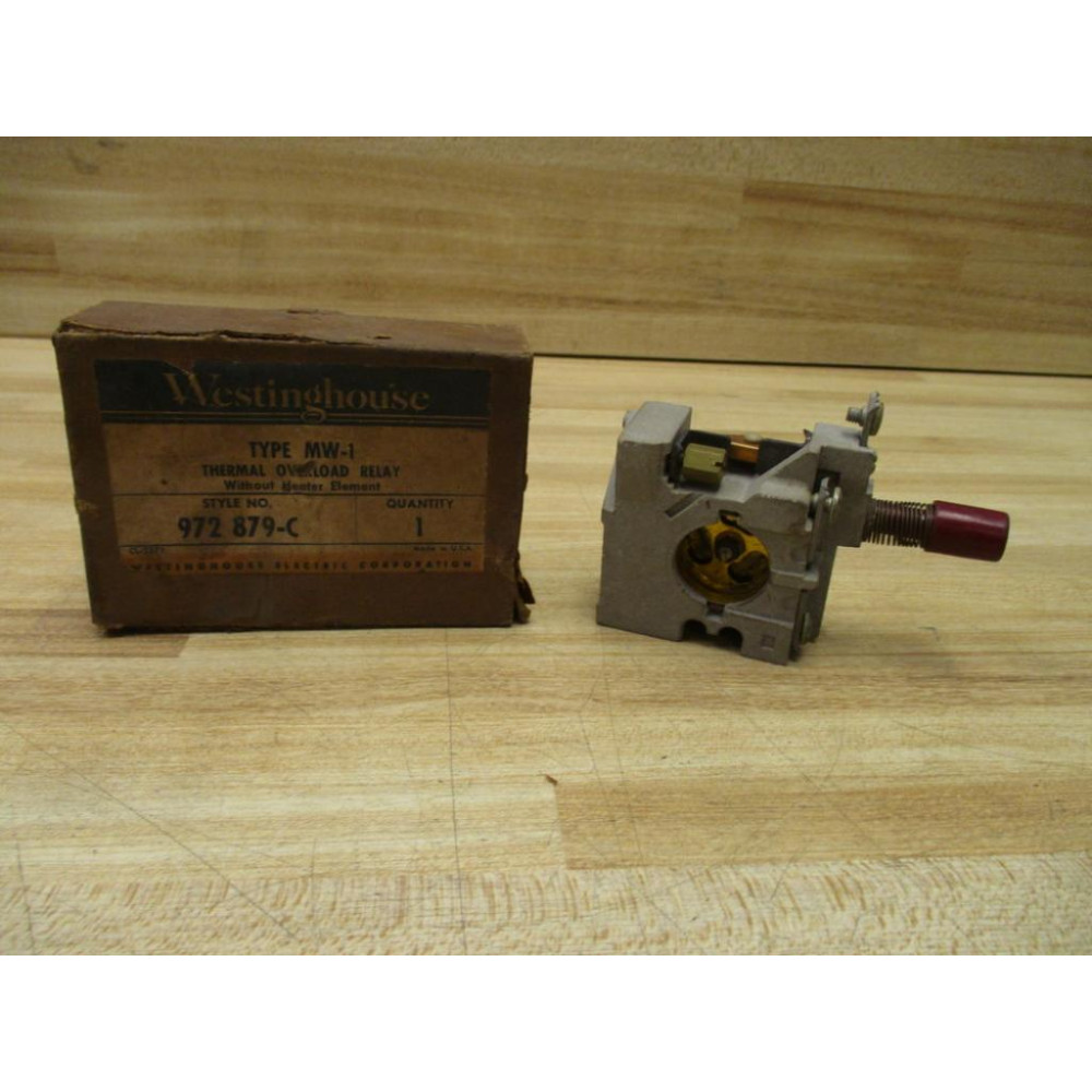 Westinghouse 972 879-C Thermal Overload Relay 972879C