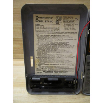 Intermatic ET715C Electronic 7-Day  Time Switch - New No Box