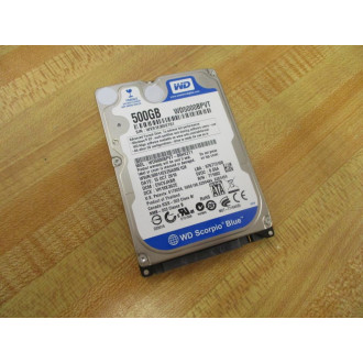 Western Digital WD5000BPVT 500GB 205" Hard Drive  WD5000BPVT-00HXZT1 - Used Western Digital WD5000BPVT 500GB 205" Hard Drive  WD5000BPVT-00HXZT1 - Used