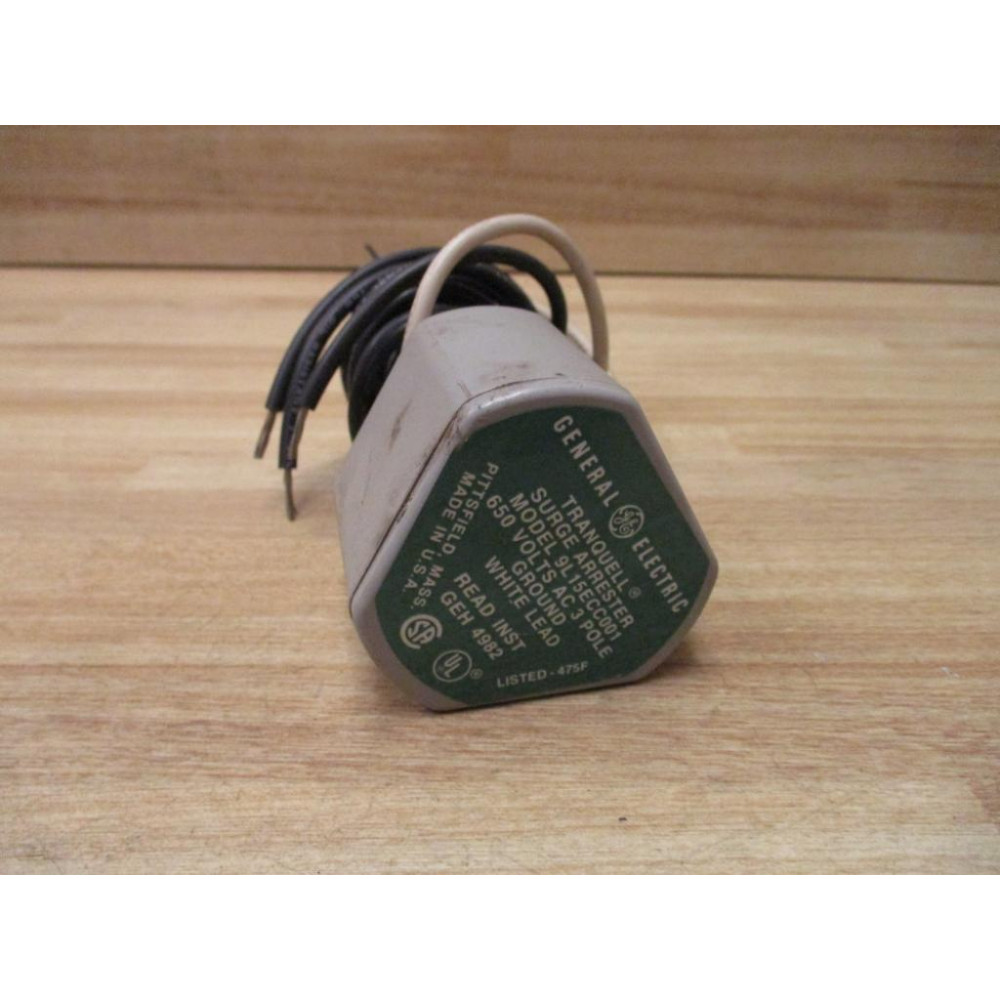 GE General Electric 9L15ECC001 Tranquell Surge Arrester - New No Box GE General Electric 9L15ECC001 Tranquell Surge Arrester - New No Box