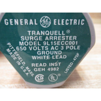 GE General Electric 9L15ECC001 Tranquell Surge Arrester - New No Box