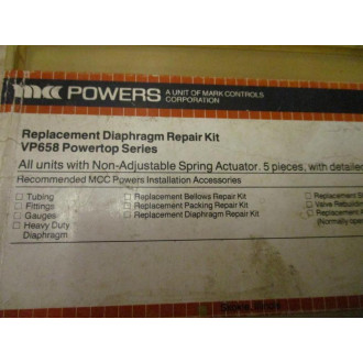 Powers 658-166 Replacement Diaphragm Repair Kit 658166 (Pack of 4)