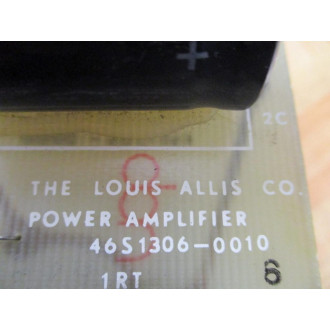 Louis Allis 46S1306-0010 Power Amplifier 46S13060010 - Used