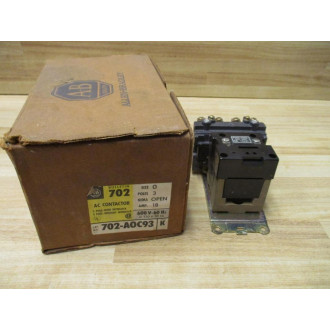 Allen Bradley 702-A0C93 AC Contactor 702A0C93
