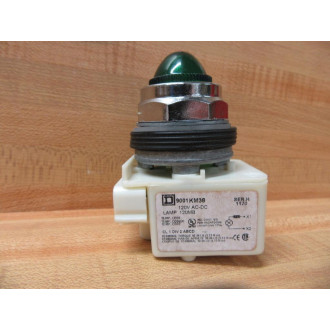 Square D 9001-KP38G9 Green Pilot Light 9001KP38G9
