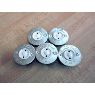 Leviton 519 Fluorescent Lamp Holder 13519 (Pack of 5) - New No Box