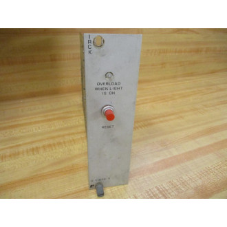 Reliance 0-51839-9 IRCK Relay Card O-51839-9 - Used