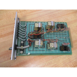 Baldor Reliance 0-51839-6 IRCG Relay Card O-51839-6 w4 Relays - Used