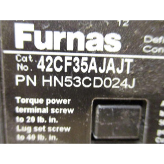 Furnas Siemens 42CF35AJAJT Contactor HN53CD024J
