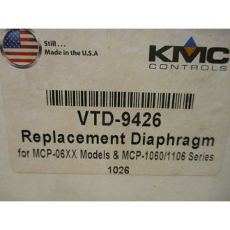 KMC Controls VTD-9426 Replacement Diaphragm VTD9426