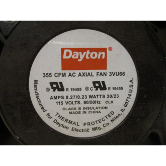 Dayton 3VU66 AC Axial Fan - New No Box