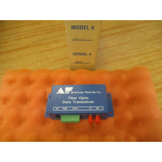 American Fibertek MX03 Fiber Optic Data Transceiver