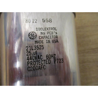 Mars 21L3525 GE Dielektrol Capacitor