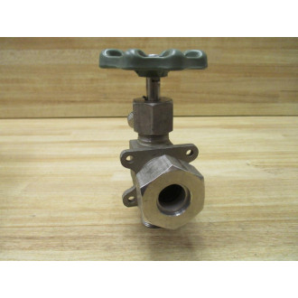 Penberthy 7000023649 Straight Gauge-Cock Valve W Ball Check  N7A - New No Box
