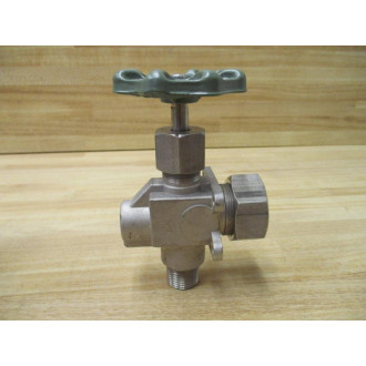 Penberthy 7000023649 Straight Gauge-Cock Valve W Ball Check  N7A - New No Box