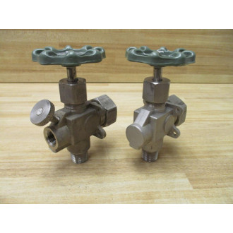 Penberthy 7000023649 Straight Gauge-Cock Valve W Ball Check  N7A - New No Box