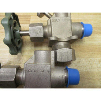 Penberthy 7000023649 Straight Gauge-Cock Valve W Ball Check  N7A - New No Box