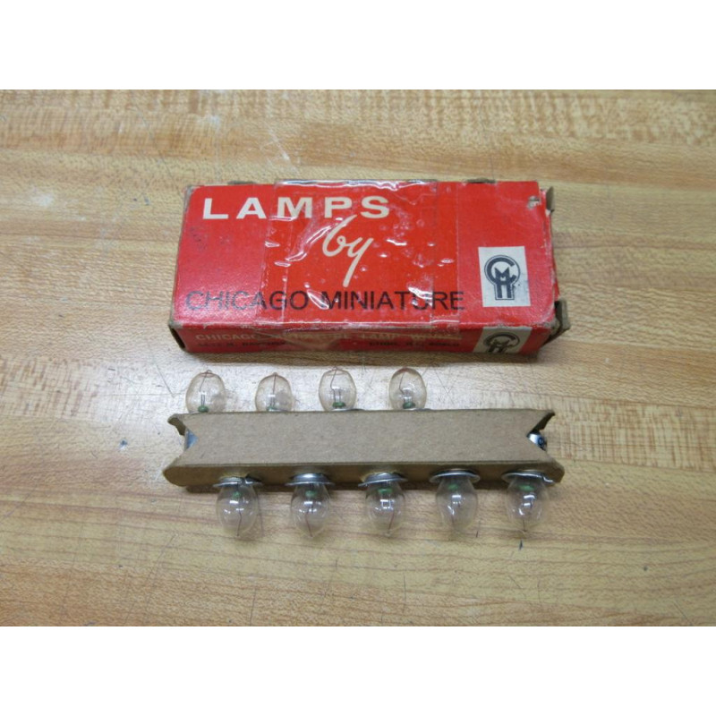 Chicago Miniature CM-PR13 Miniature Lamp, Light Bulb PR13 (Pack of 9)