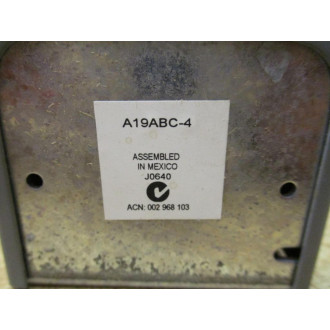 Johnson Controls A19ABC-4C Penn Temperature Control A19ABC4C