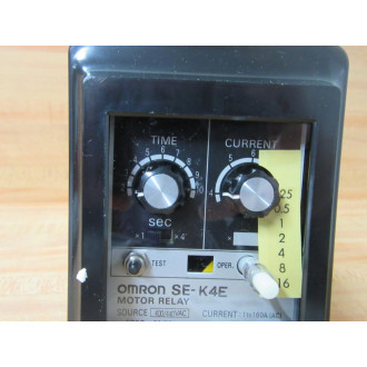 Omron SE-K4E Motor Relay SEK4E - New No Box