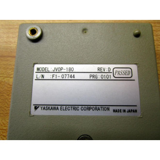 Yaskawa Electric JVOP-180 Keypad Operator Interface JVOP180 Rev. D - New No Box