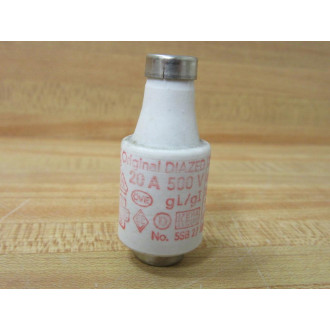 Siemens 5SB27 Bottle Fuse 20A-500V (Pack of 22)