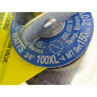 Watts 100XL-4-M7 Pressure Relief Valve 100XL