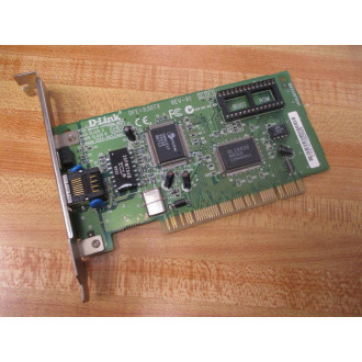 D-Link 8DFE530TX5A1 10-100Mbps PCI Network Card DFE-530TX - New No Box