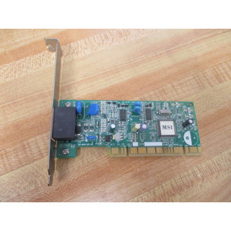 Micro Star 6002118 56K V.92 PCI Soft Modem Card MS-6946 - Used