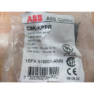 ABB CBK-KPPR Red Button 1SFA 616001-ANN