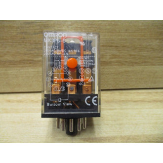 Omron MK3P5-S Relay MK3P5S MK3P5-S-120V Coil 120VAC - Used