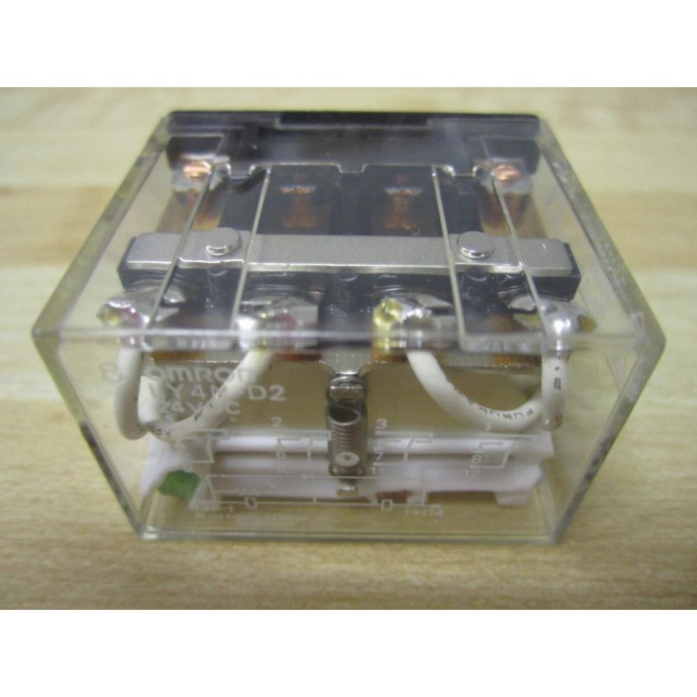 Omron LY4N-D2-24V Relay LY4N-D2-24V DC - New No Box