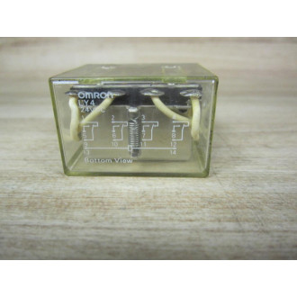 Omron LY4-24V DC Relay LY4-24V Coil 24VDC - New No Box