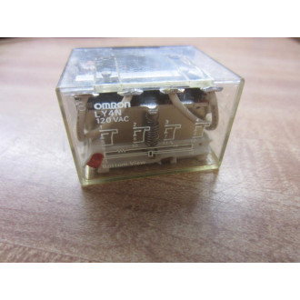 Omron LY4N-120V Relay LY4N-120V AC Coil 120VAC - Used
