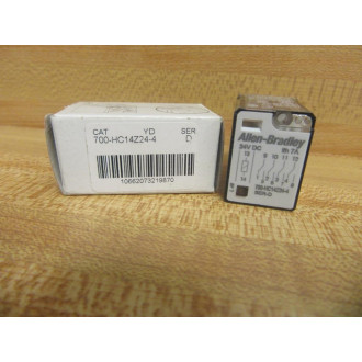 Allen Bradley 700-HC14Z24-4-24V Relay 700-HC14Z24-4-24V DC Series D