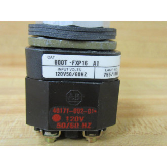 Allen Bradley 800T-FXP16RA1 Button Red