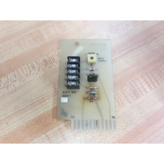 Nidec 60211 Drive Input Board  1041549 Rev.B - Used